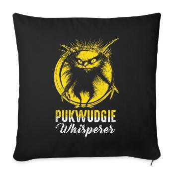 Pukwudgie Cryptid Folklore Myths - Sofa pillowcase 17,3'' x 17,3'' (45 x 45 cm) - black - Front