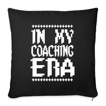 Proud Coach Apparel - Best Coach, Team - Sofa pillowcase 17,3'' x 17,3'' (45 x 45 cm) - black - Front