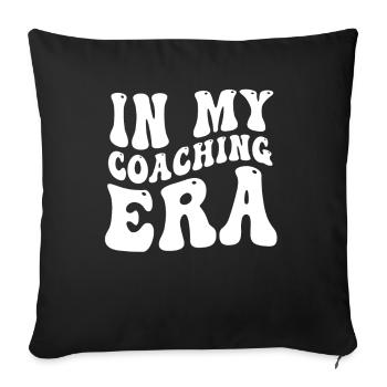 Proud Coach Apparel - Best Coach, Team - Sofa pillowcase 17,3'' x 17,3'' (45 x 45 cm) - black - Front