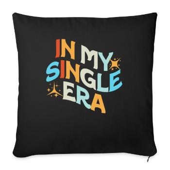 Funny Single Love Humor: The Perfect - Sofa pillowcase 17,3'' x 17,3'' (45 x 45 cm) - black - Front