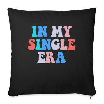 Funny Single Love Humor: The Perfect - Sofa pillowcase 17,3'' x 17,3'' (45 x 45 cm) - black - Front
