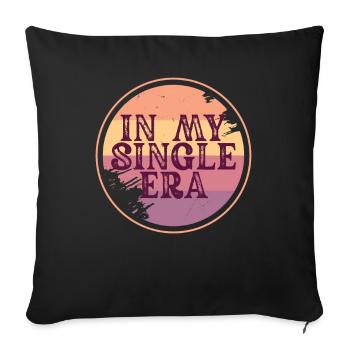 Funny Single Love Humor: The Perfect - Sofa pillowcase 17,3'' x 17,3'' (45 x 45 cm) - black - Front