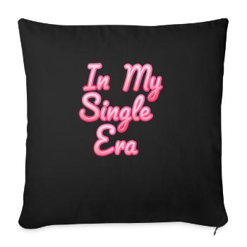 Funny Single Love Humor: The Perfect - Sofa pillowcase 17,3'' x 17,3'' (45 x 45 cm) - black - Front