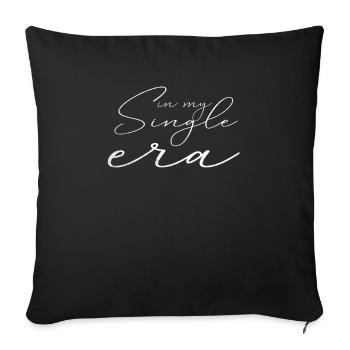 Funny Single Love Humor: The Perfect - Sofa pillowcase 17,3'' x 17,3'' (45 x 45 cm) - black - Front