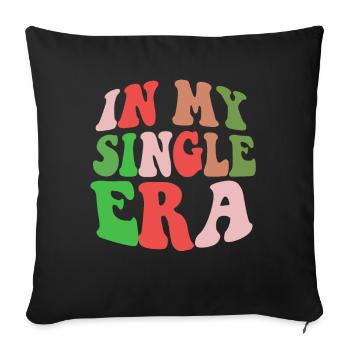 Funny Single Love Humor: The Perfect - Sofa pillowcase 17,3'' x 17,3'' (45 x 45 cm) - black - Front