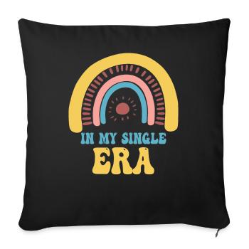 Funny Single Love Humor: The Perfect - Sofa pillowcase 17,3'' x 17,3'' (45 x 45 cm) - black - Front