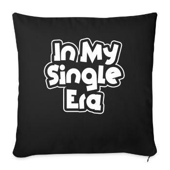 Funny Single Love Humor: The Perfect - Sofa pillowcase 17,3'' x 17,3'' (45 x 45 cm) - black - Front