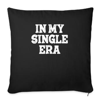 Funny Single Love Humor: The Perfect - Sofa pillowcase 17,3'' x 17,3'' (45 x 45 cm) - black - Front