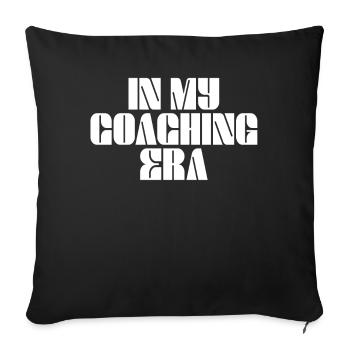 Proud Coach Apparel - Best Coach, Team - Sofa pillowcase 17,3'' x 17,3'' (45 x 45 cm) - black - Front