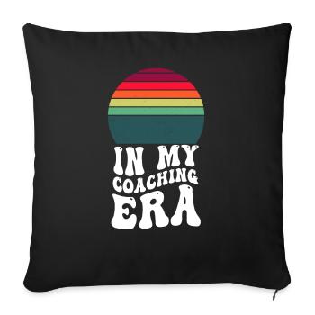 Proud Coach Apparel - Best Coach, Team - Sofa pillowcase 17,3'' x 17,3'' (45 x 45 cm) - black - Front