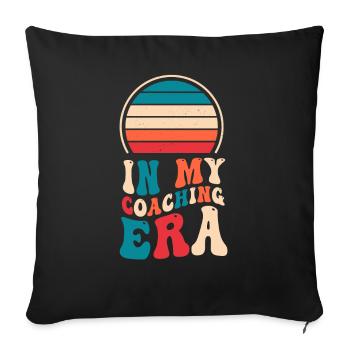 Proud Coach Apparel - Best Coach, Team - Sofa pillowcase 17,3'' x 17,3'' (45 x 45 cm) - black - Front