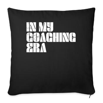 Proud Coach Apparel - Best Coach, Team - Sofa pillowcase 17,3'' x 17,3'' (45 x 45 cm) - black - Front