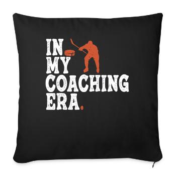 Proud Coach Apparel - Best Coach, Team - Sofa pillowcase 17,3'' x 17,3'' (45 x 45 cm) - black - Front