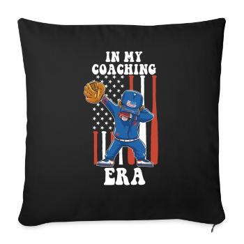 Proud Coach Apparel - Best Coach, Team - Sofa pillowcase 17,3'' x 17,3'' (45 x 45 cm) - black - Front
