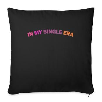 Funny Single Love Humor: The Perfect - Sofa pillowcase 17,3'' x 17,3'' (45 x 45 cm) - black - Front