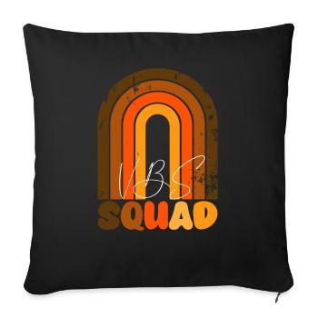 VBS Summer Love Squad Christian Bible - Sofa pillowcase 17,3'' x 17,3'' (45 x 45 cm) - black - Front