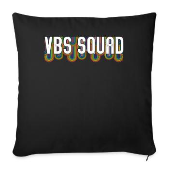 VBS Summer Love Squad Christian Bible - Sofa pillowcase 17,3'' x 17,3'' (45 x 45 cm) - black - Front