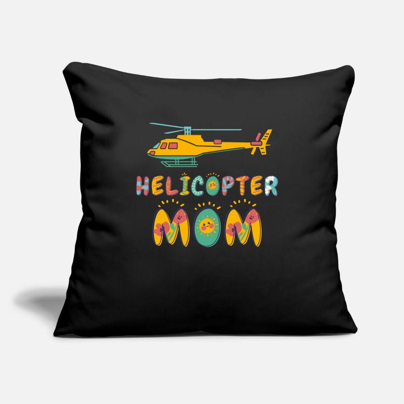 Helikopter Eltern Lustige Helikoptermutter Sofakissenbezug 45 x 45 cm