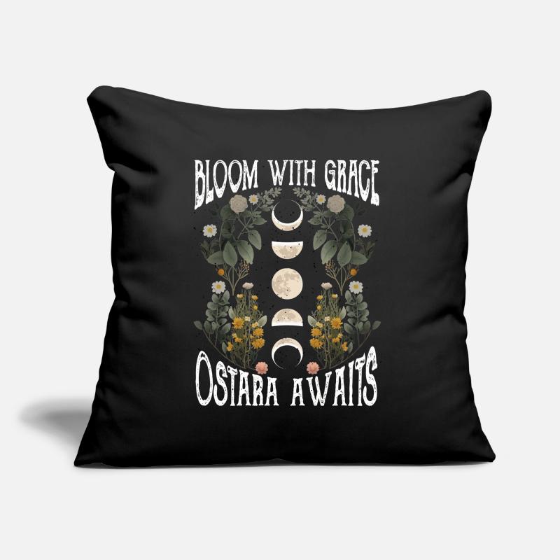 Ostara Witch Moon Eostre Spring Eastern Sofa pillowcase 17,3'' x 17,3'' (45 x 45 cm)