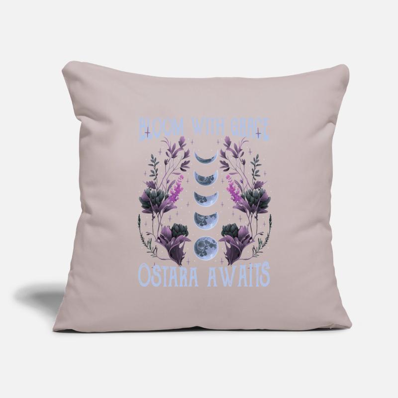 Ostara Witch Moon Eostre Spring Eastern Sofa pillowcase 17,3'' x 17,3'' (45 x 45 cm)