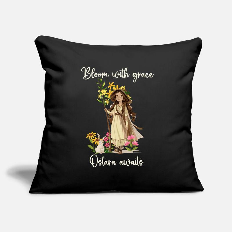 Ostara Witch Moon Eostre Spring Eastern Sofa pillowcase 17,3'' x 17,3'' (45 x 45 cm)