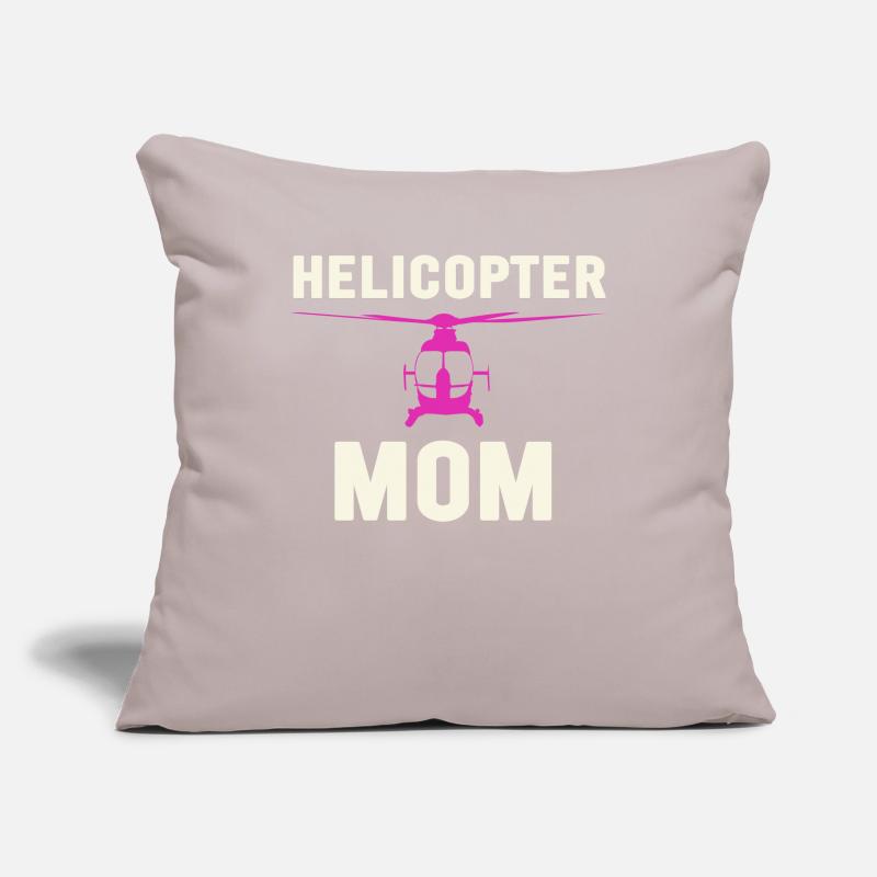 Helikopter Eltern Lustige Helikoptermutter Sofakissenbezug 45 x 45 cm