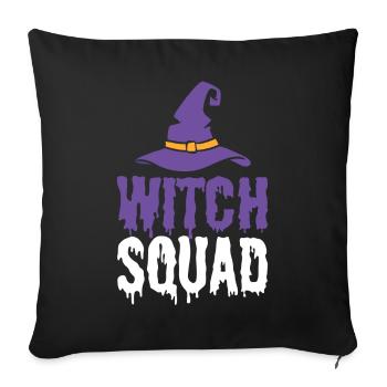 Witch Squad Zauberin - Sofakissenbezug 45 x 45 cm - Schwarz - Vorne