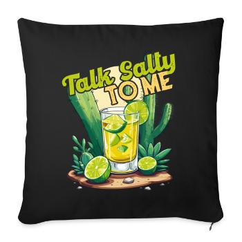 Lustiger Tequila Spruch Cinco De Mayo Mexiko - Sofakissenbezug 45 x 45 cm - Schwarz - Vorne
