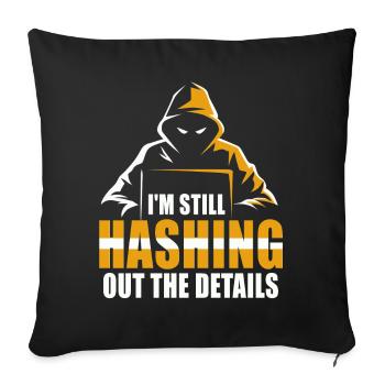 Ethische Hacker-Cybersicherheitsexpertise - Sofakissenbezug 45 x 45 cm - Schwarz - Vorne