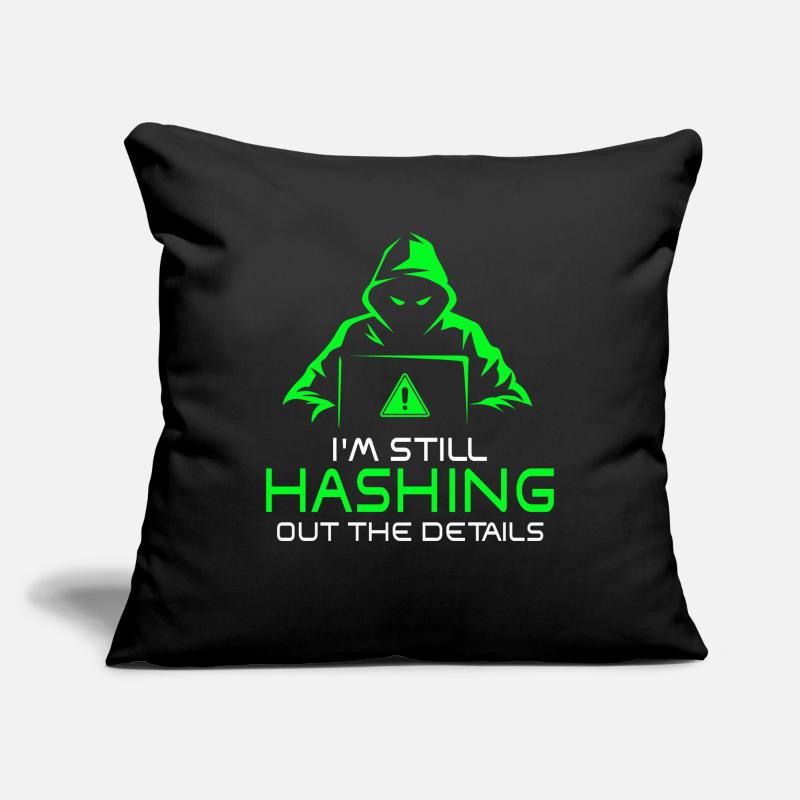 Ethical Hacker Cybersecurity Expertise Sofa pillowcase 17,3'' x 17,3'' (45 x 45 cm)