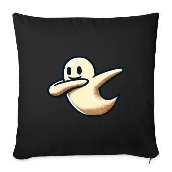 Funny Halloween Party Spooky Season - Sofa pillowcase 17,3'' x 17,3'' (45 x 45 cm) - black - Front