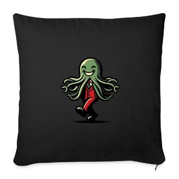 Drôle Cthulhu Politicien Drôle Cthulhu - Housse de coussin décorative 45 x 45 cm - noir - Devant