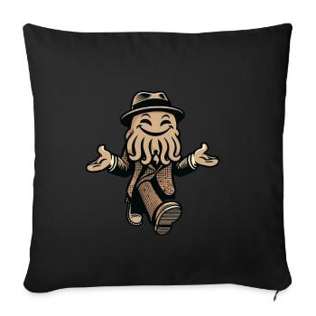 Drôle Cthulhu Politicien Drôle Cthulhu - Housse de coussin décorative 45 x 45 cm - noir - Devant