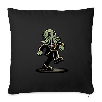 Drôle Cthulhu Politicien Drôle Cthulhu - Housse de coussin décorative 45 x 45 cm - noir - Devant