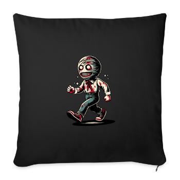 Retro Vintage Style Halloween Zombie Lover Decoration - Sofa pillowcase 17,3'' x 17,3'' (45 x 45 cm) - black - Front