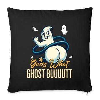 Halloween Costume Spooky Ghosts Lover - Sofa pillowcase 17,3'' x 17,3'' (45 x 45 cm) - black - Front