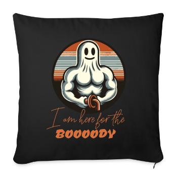 Funny Halloween Streetwear For the Body - Sofa pillowcase 17,3'' x 17,3'' (45 x 45 cm) - black - Front