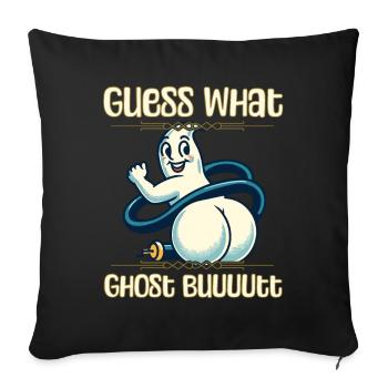 Halloween Costume Spooky Ghosts Lover - Sofa pillowcase 17,3'' x 17,3'' (45 x 45 cm) - black - Front