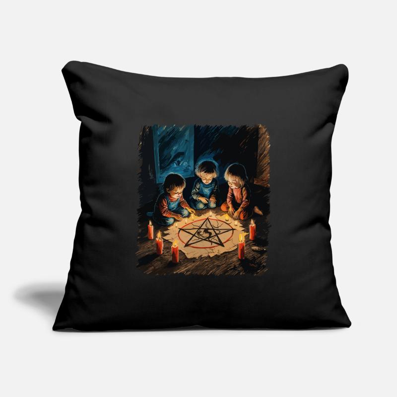 Retro Vintage Design Occult Summoning Rituals Sofa pillowcase 17,3'' x 17,3'' (45 x 45 cm)
