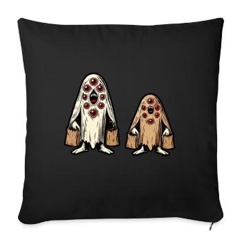 Spooky Party Trick Or Treat - Housse de coussin décorative 45 x 45 cm - noir - Devant
