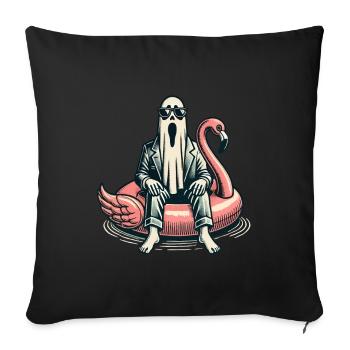 Summer Halloween Spooky Lifestyle Costume Idea - Sofa pillowcase 17,3'' x 17,3'' (45 x 45 cm) - black - Front