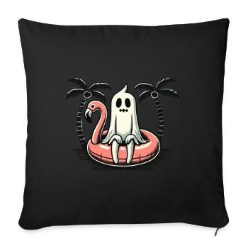 Summer Halloween Spooky Lifestyle Costume Idea - Sofa pillowcase 17,3'' x 17,3'' (45 x 45 cm) - black - Front