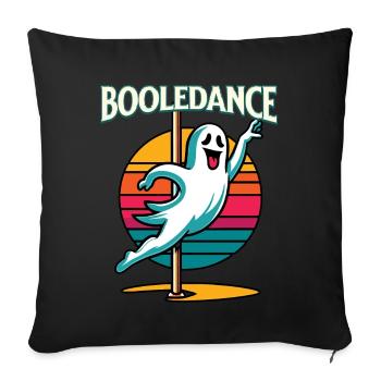 Danse booléenne drôle disant pole dance Halloween - Housse de coussin décorative 45 x 45 cm - noir - Devant