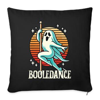 Funny Boolean Dance Saying Pole Dance Halloween - Sofa pillowcase 17,3'' x 17,3'' (45 x 45 cm) - black - Front