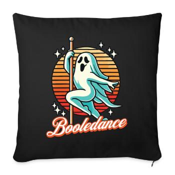 Danse booléenne drôle disant pole dance Halloween - Housse de coussin décorative 45 x 45 cm - noir - Devant