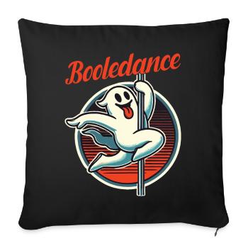Danse booléenne drôle disant pole dance Halloween - Housse de coussin décorative 45 x 45 cm - noir - Devant