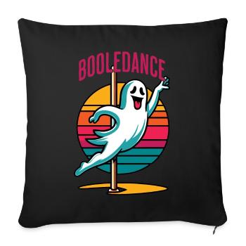 Funny Boolean Dance Saying Pole Dance Halloween - Sofa pillowcase 17,3'' x 17,3'' (45 x 45 cm) - black - Front