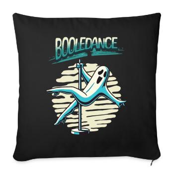 Funny Boolean Dance Saying Pole Dance Ghost - Sofa pillowcase 17,3'' x 17,3'' (45 x 45 cm) - black - Front