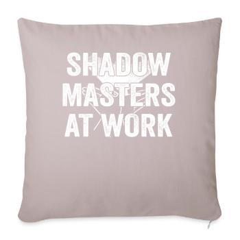 Shadow Puppetry World Enchantment - Sofa pillowcase 17,3'' x 17,3'' (45 x 45 cm) - light taupe - Front
