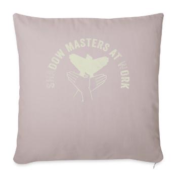 Shadow Puppetry World Enchantment - Sofa pillowcase 17,3'' x 17,3'' (45 x 45 cm) - light taupe - Front